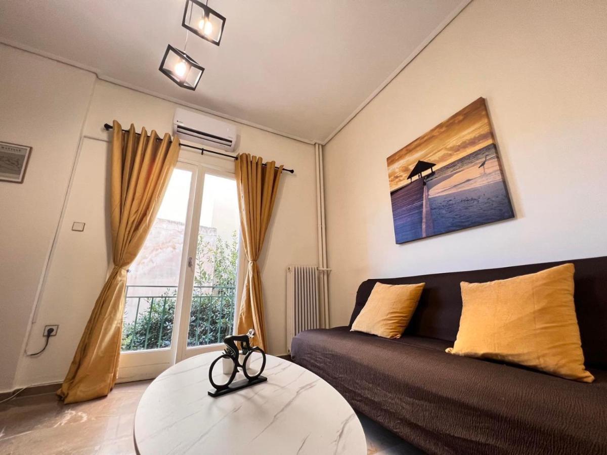 Thesian Apartment In Centre Of Athén Kültér fotó